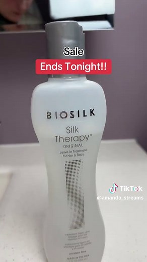 #biosilk #haircareroutine #leaveintreatment #biosilksilktherapy #hairtok