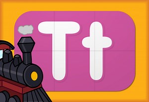 Turn & Learn - Learn Letter T - Super Simple