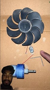 Running 9wing propeller with Dynamo DC gear motor #scienceproject #techbuild #diy #project