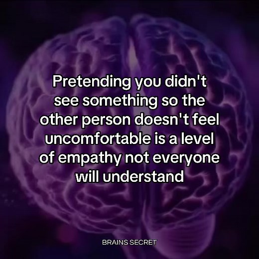 Empathy: The Art of Pretending Not to See