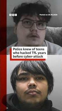Police knew of teens who hacked TfL years before cyber-attack. #TfL #CyberAttack #BBCNews