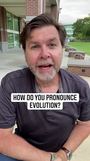 How do you pronounce evolution? #tomthepreacher #theword #thebibleinreallife #itstruebelieveit #ministry #teachings #thegospel #tomshort #campusministry #heavenoverhell #creation #truthbomwithtom #faithwalkers | Tom Short