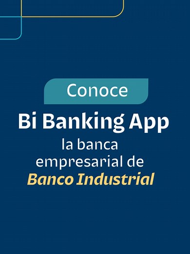 Conoce Bi Banking App: Banca en Línea Empresarial