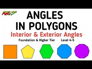 Interior and Exterior Angles of Polygons GCSE Maths Revision