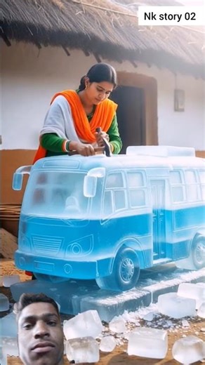 Ice Bus Challenge ❄️🚌 | India vs Pakistan | Who Will Win #india​ #pakistan​ #ai​ #shorts​