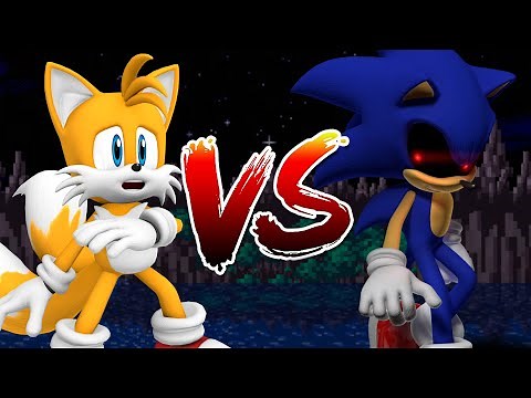 Sonic.EXE VS Tails | Sprite Battle (Halloween Special)