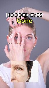 Hooded eyes GONE😱 Try this simple technique for 30 seconds to relax frontalis muscle, which will help lift the eyebrow up💛 #facefitness #hoodedeyes #droopyeyelids #facemassage #faceyoga #facialmassage Disclaimer: not a medical advice. For education purpose only. Consult with your physician if you have a medical condition. | Valeriia Veksler