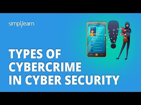 🔥 Types Of Cybercrime In Cyber Security | Cybercrime And Its Types | Simplilearn