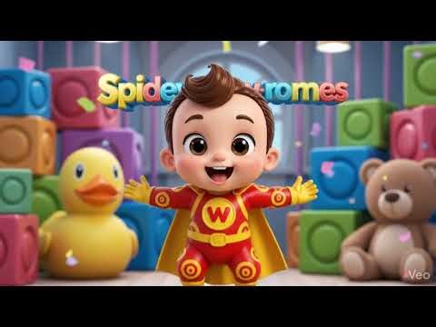 Webby's Big Adventure! 🕷️ | Fun Nursery Rhyme for Kids | Spidey Nursery Rhymes