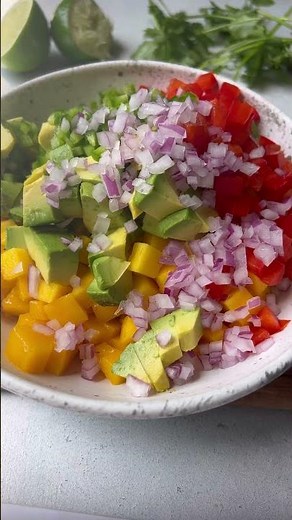 Salmon with Mango Salsa (Grilled or Baked)