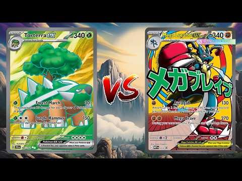 Pokemon TCG Live Torterra EX Lilligant VS Mega Lucario EX Mega Zygarde EX!!