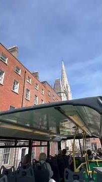 Open Bus Tour in Dublin City | Exploring Historic Streets & Architecture 🇮🇪
