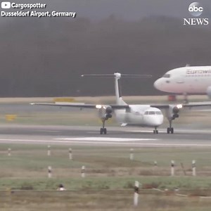 39K views · 613 reactions | Huge wind storm in Germany today is making for some intense flying. Look at these planes rocking!! Yikes! UPDATE: we can confirm that none of these pilots ate tide pods before landing these planes. | Meteorologist Damon Lane | Facebook