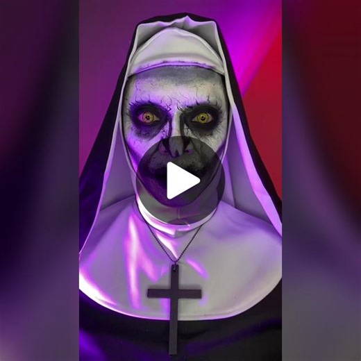 Valak Makeup Tutorial: Horror Inspired Transformation
