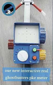 our Interactive real ghostbusters PKE meter 🚫👻 #therealghostbusters #ghostbusters