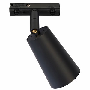 T24 Delta Warm Dim Track Head 24VDC by PureEdge Lighting | T24-DELS-SP-30D-BK | EDG780633