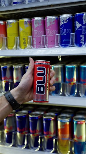 ⚡️NOT YOUR AVERAGE ENERGY DRINK⚡️ #BLU #drinkblu #bluenergydrink #EnergyDrink #bluenergy