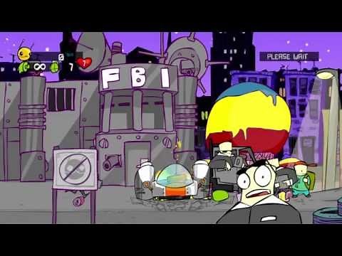 Alien Hominid HD Gameplay — XBox 360 {60 FPS}