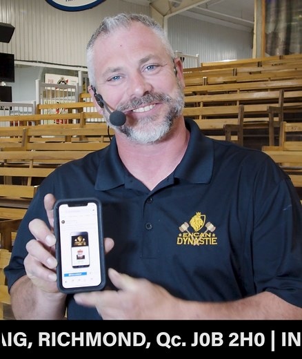 ENCAN TOUS LES VENDREDI À RICHMOND Qc | 18h00-22h00 Adresse: 655 Rue Craig, Richmond, QC J0B 2H0 Info: (514) 949-2531 Voir les encans et les lots/Créer un compte/Se connecter: https://encandynastie.com/application-mobile/ Les encans (sans réserve) ont lieu tous les vendredis de 18h00 à 22h00. Inspection des lots sur place à partir de 13h00. De plus, pour ceux qui ne peuvent se déplacer, les encans sont également en ligne sur téléphones, tablettes, ordinateurs. Vous aurez la possibilité de miser 