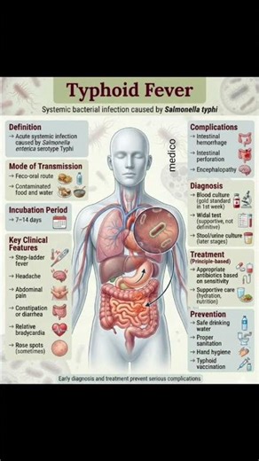 Typhoid fever # blood test # science facts # shorts video