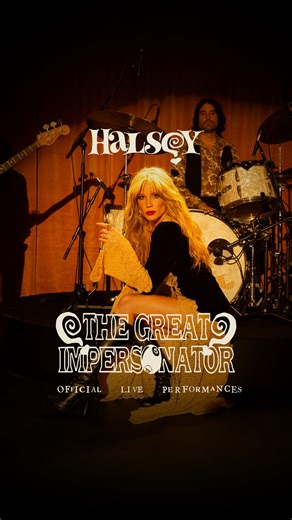 What would happen if Halsey hit it big in the '70s, '80s, '90s, or '00s? Find out starting tomorrow with Vevo Official Live Performances of four tracks from her new album, 'The Great Impersonator.' 10/25 - Panic Attack 10/28 - Hometown 10/29 - Ego 10/30 - Lonely is the Muse | Vevo