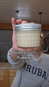Butterscotch Pudding: 2 cups whole milk 5 tbs dark brown sugar 1 tbs butter 1/2 tsp vanilla pinch of salt 3 tbs cornstarch *Mix everything in a pot except for cornstarch. Heat until just before boiling. Add cornstarch and mix continuously, without boiling, until desired thickness (about 5 minutes). Store in the fridge. *Printable recipe in my profile. #homemadepudding #butterscotchpudding | Hutton Girls Homestead