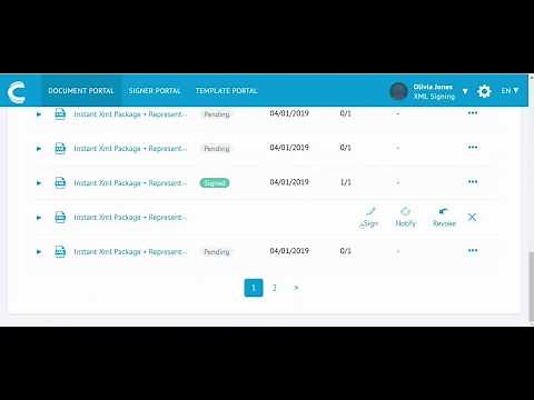 Connective | Signing XML data with eSignatures