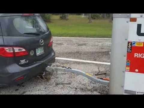 Uhaul 4×8 trailer how to properly connect and what you need to know part 1