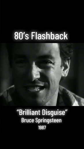 80’s Flashback - Brilliant Disguise by Bruce Springsteen (1987) #80s #brucespringsteen