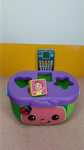 Unique CoComelon Shape Sorter Basket