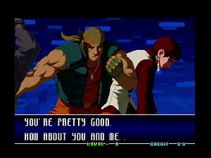 kof 2002 roulette gameplay (Lv 8)