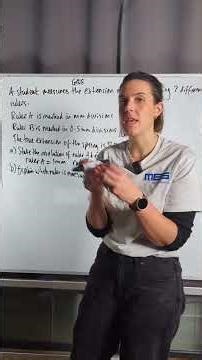 GCSE Physics - Another practical skill