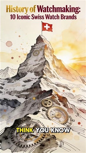 10 Iconic Swiss Watch Brands. History of Watchmaking.