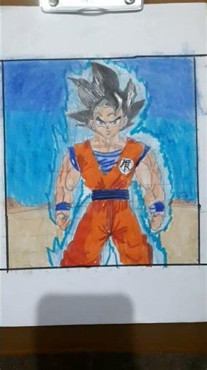 goku blue power