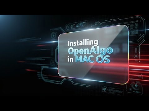 How to Install Openalgo in Mac OS