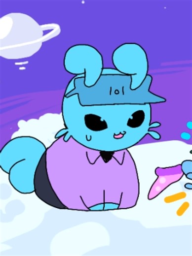 Little Alien Eats Chance Alien - A Unique Animation