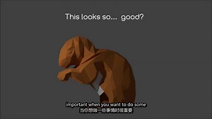 (转载) Blender Low Poly(低多边形)教程 (机翻字幕)