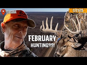 MASSIVE February MONSTER BUCK | Bill Jordan's Louisiana Buck | Realtree Road Trips