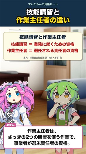 ガス溶接技能講習と作業主任者の違い #shorts