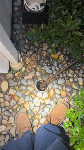 Ryan on Instagram: "Tree roots in the sewer main line #construction #plumbing #plumber #bluecollar #reels #hvac #work #tree"