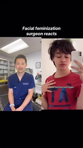 Empowered Trans Woman on Instagram: "🏳️‍⚧️ From @ffsinstitute It is important to be on estrogen for at least a year before undergoing facial feminization surgery, as this helps ensure optimal results. Estrogen therapy can induce significant feminine changes to the face, such as softening the skin, altering facial fat distribution, and refining features. For this patient, the hormone therapy had already made noticeable improvements, which made the surgical process more effective in achieving a n