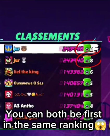crazy technique to be in the same ranking as your friend in the new event😱 #brawlstars
