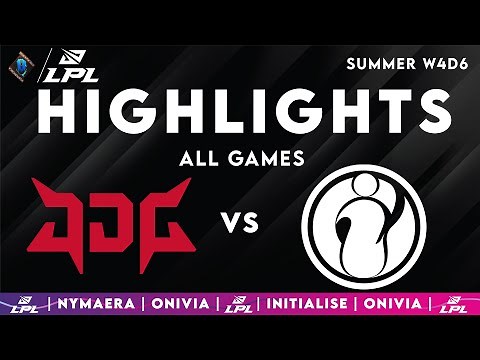 Another Pentakill from Gala! JDG vs IG Highlights ALL GAMES — LPL 2025 by Onivia