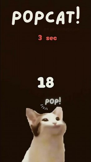 Pop cat game