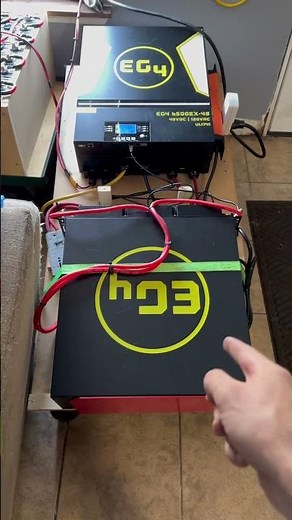 Eg4 inverter powering mini split ac solar power