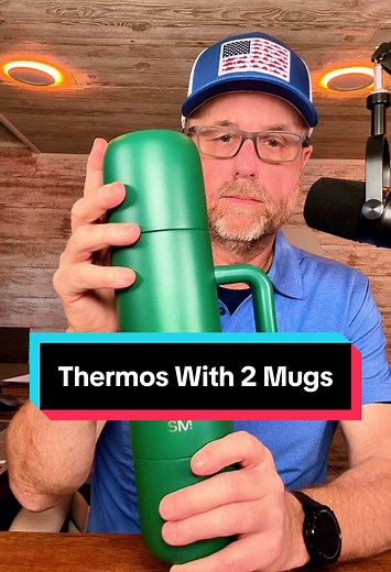 36 OZ Stainless Steel Coffee Thermos with Interchangeable Lids