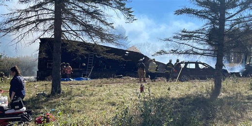 Crews respond to structure fire in Wayne County