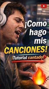 Como hago mis canciones! !tutorial cantado!