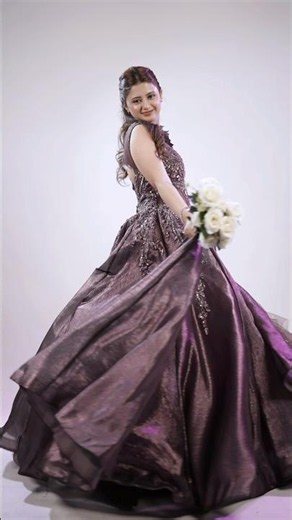 Pariyon ki Kayani💜✨ #arishfakhan #transition #tootajokabhitaara #trending #gown #slowmotion #shorts