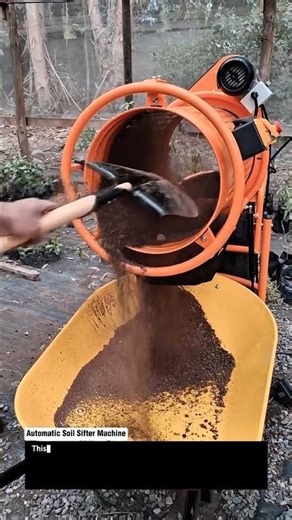 Automatic Soil Sifter Machine – Turning Rough Soil into Fine Gold!
